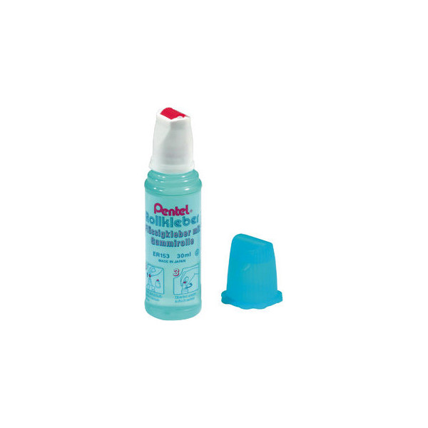 4902506048660 - Klebstoff Rollkleber geruchlos hellblau 30ml für Papier 4902506048660 30 Milliliter